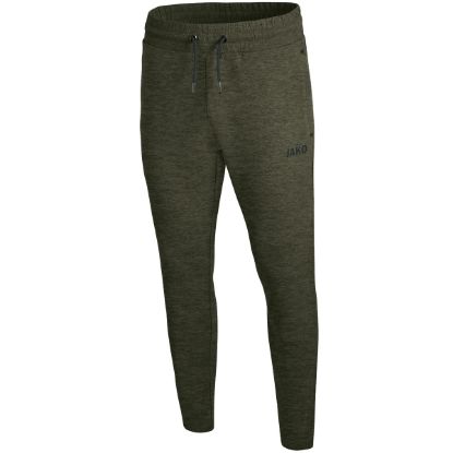 Afbeeldingen van Joggingbroek Premium Basics kaki gemeleerd